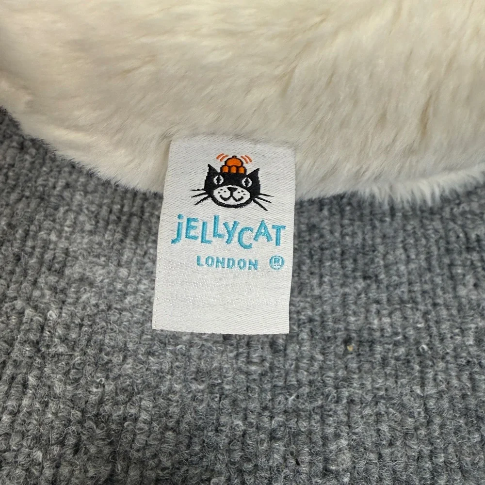 Jellycat Featherful Swan‎ White Orange Stuffed Animal Plush Toys